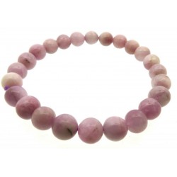 7 to 8mm Kunzite Gemstone Power Bracelet